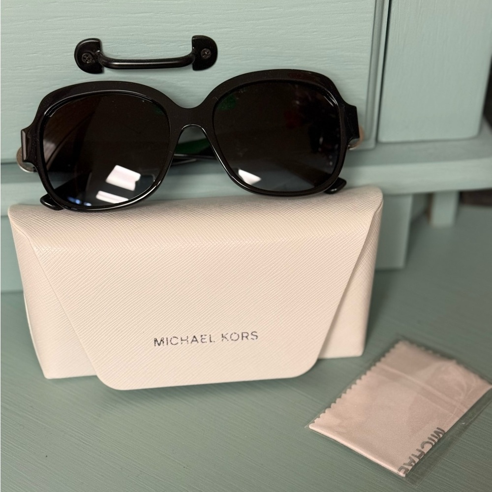 Michael Kors Black Oversized Sunglasses